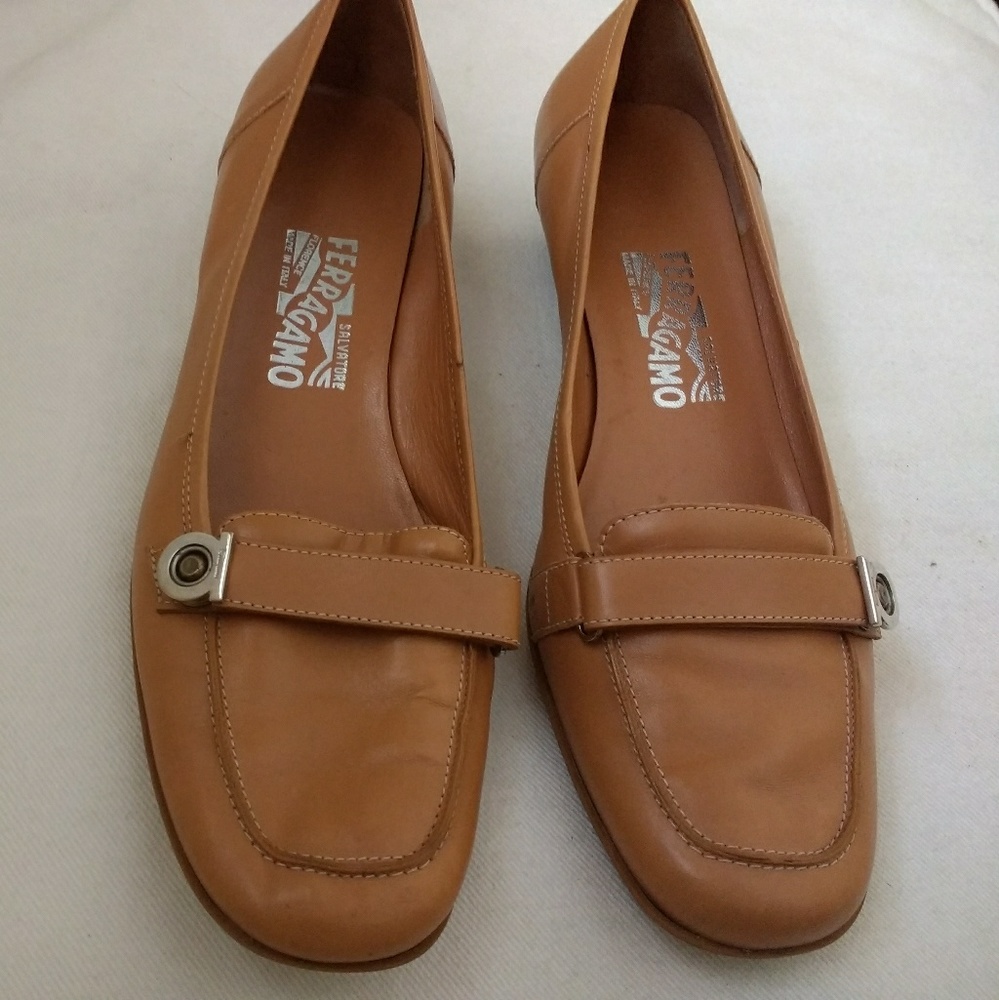 Vintage Salvatore Ferragamo Loafers 8.5B